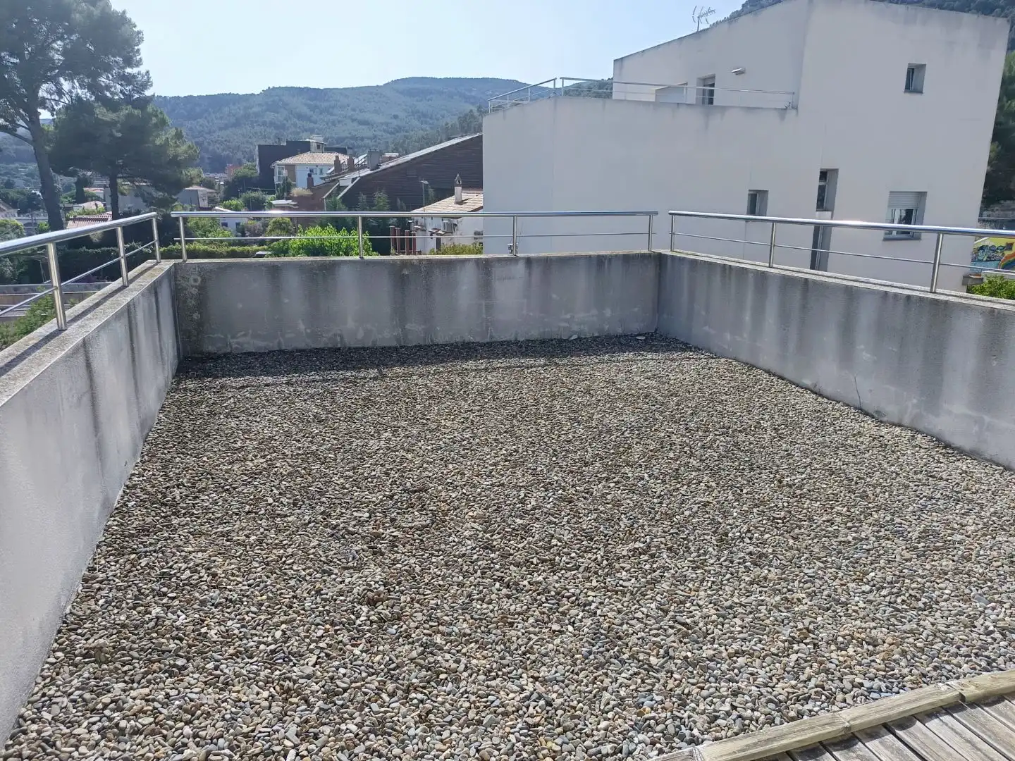 Terrace of Flat for rent in Cervelló  with Heating, Private garden and Parquet flooring