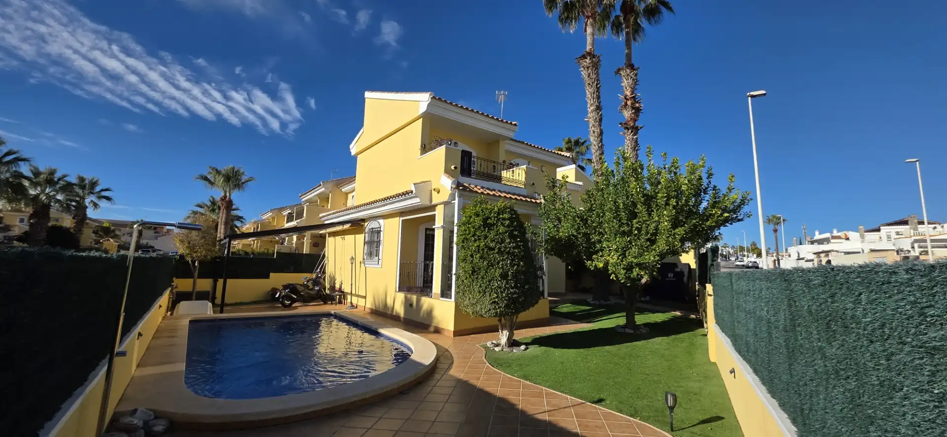 Houses for rent in Calle Níspero, 3, Lomas de Cabo Roig - Los Dolses Exterior view of Houses for rent in Orihuela with Air Conditioner, Heating and Private garden