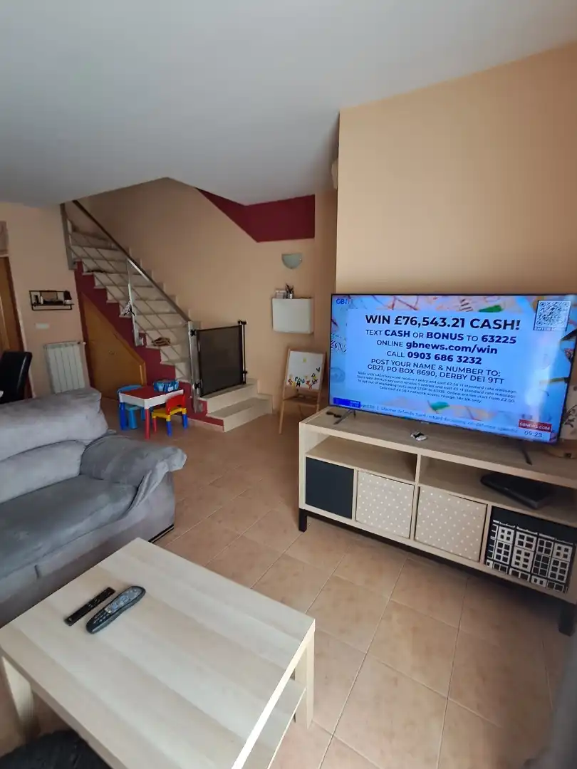 Casa adosada en venta en Carrer Serra de Bèrnia, 19, Ondara Sala de estar de Casa adosada en venta en Ondara