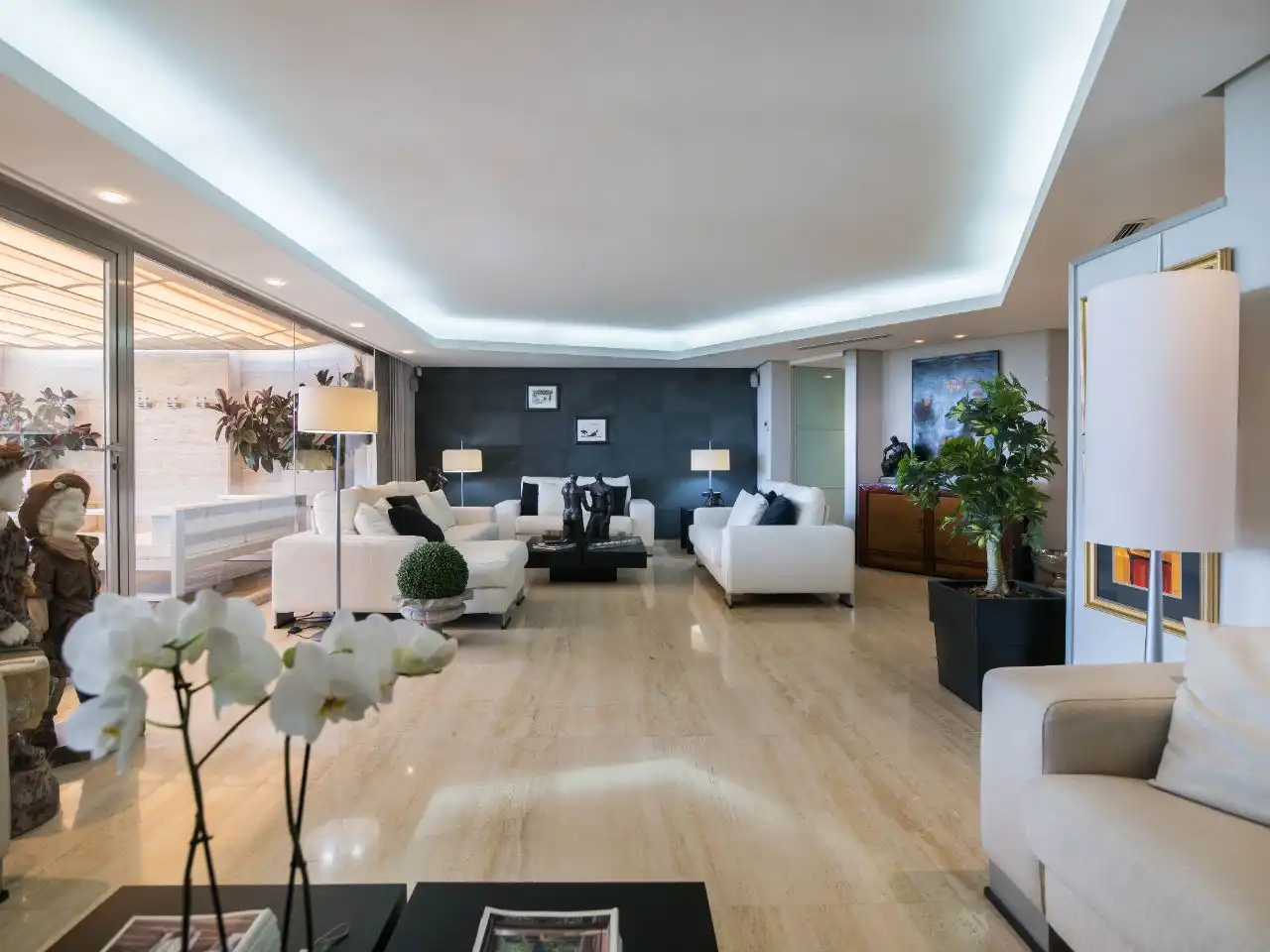 Piso en venta en Avinguda de Jacinto Benavente, 11, Valencia Capital Sala de estar de Piso en venta en Valencia Capital con Aire acondicionado y Terraza