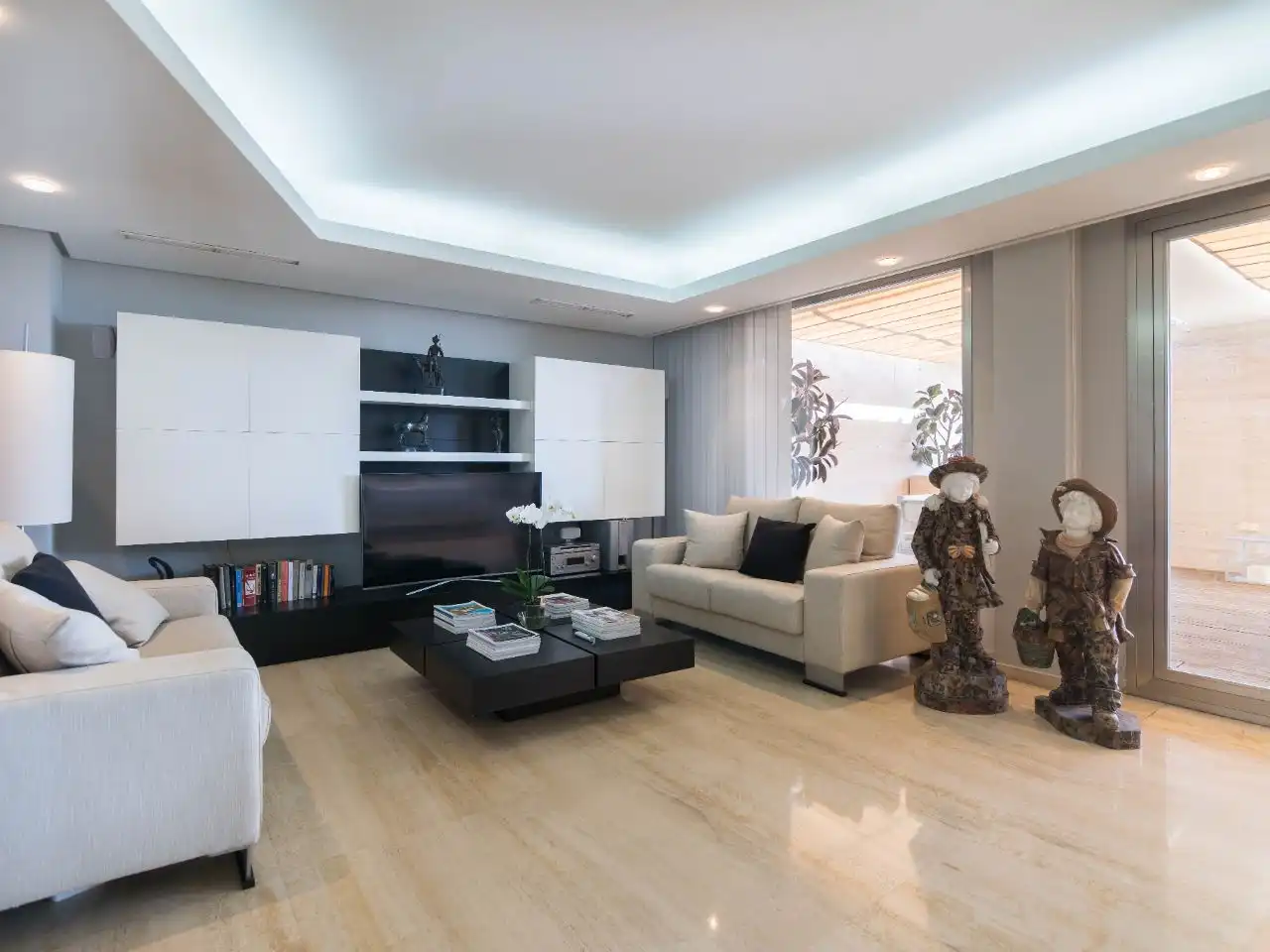 Piso en venta en Avinguda de Jacinto Benavente, 11, Valencia Capital Sala de estar de Piso en venta en Valencia Capital con Aire acondicionado y Terraza