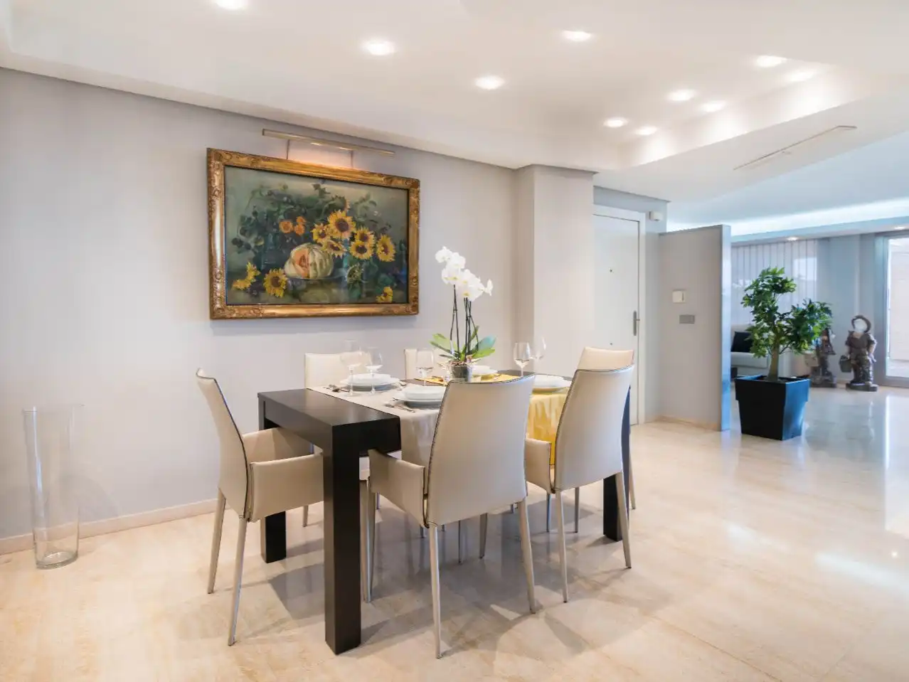 Piso en venta en Avinguda de Jacinto Benavente, 11, Valencia Capital Comedor de Piso en venta en Valencia Capital con Aire acondicionado y Terraza