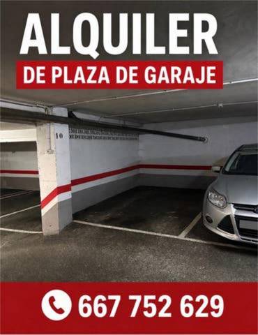 Garaje en Alquiler en Parque del Oeste