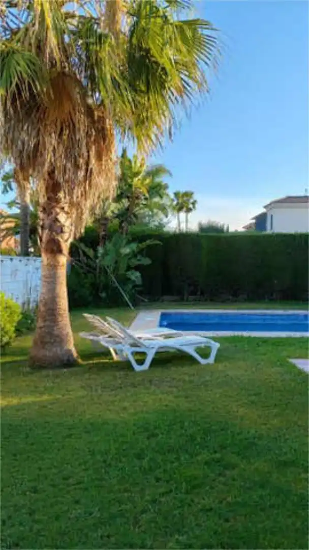 Garden of Houses for rent in Bormujos  with Swimming Pool