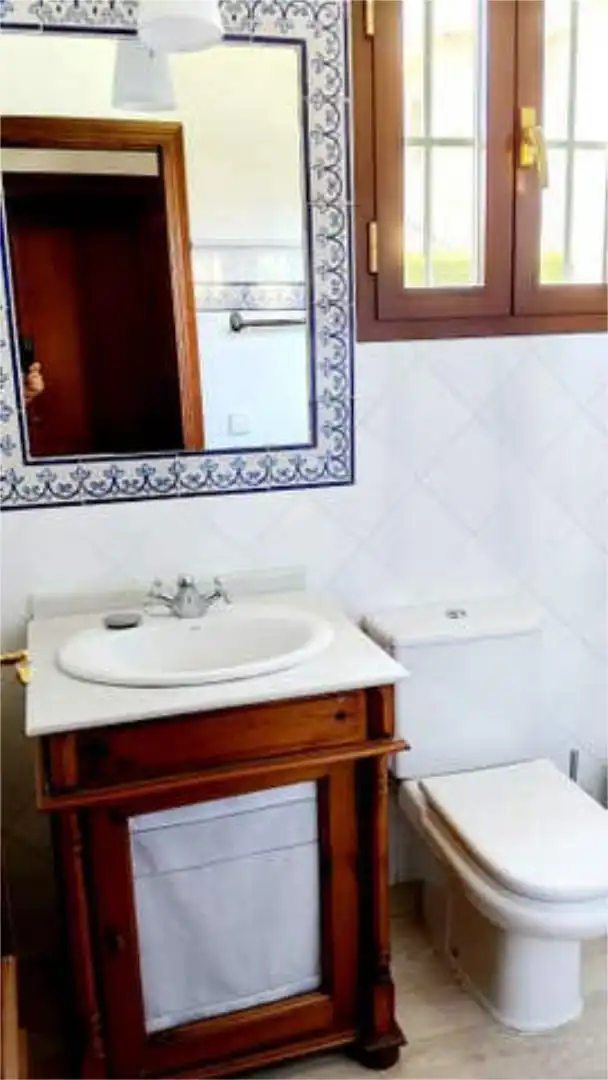 Bathroom of Houses for rent in Bormujos  with Swimming Pool
