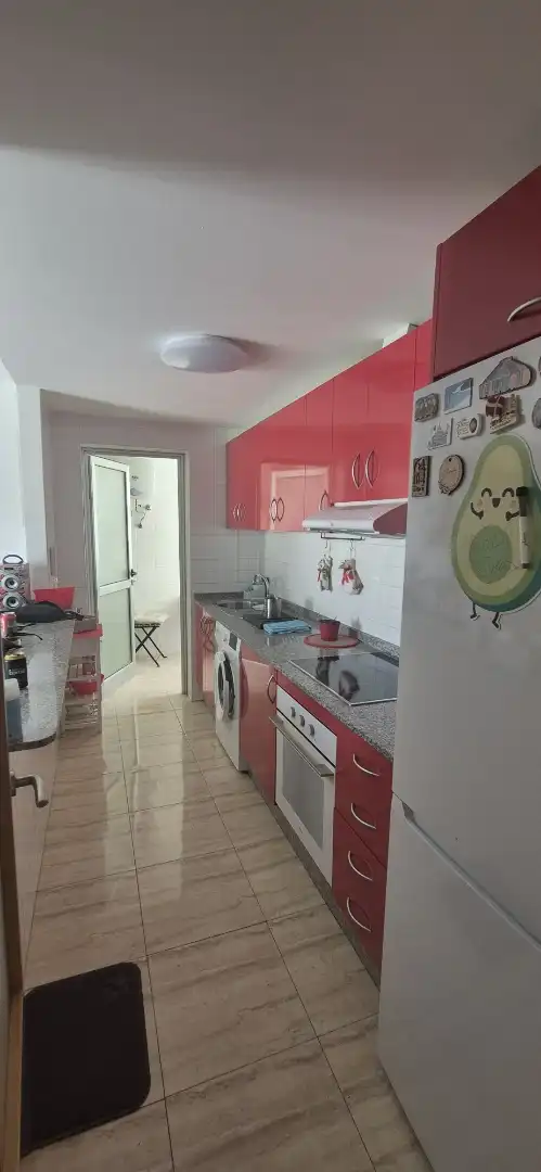 Piso de alquiler en Calle Brasil, 24, El Tablero Cocina de Piso de alquiler en San Bartolomé de Tirajana con Amueblado, Horno y Lavadora