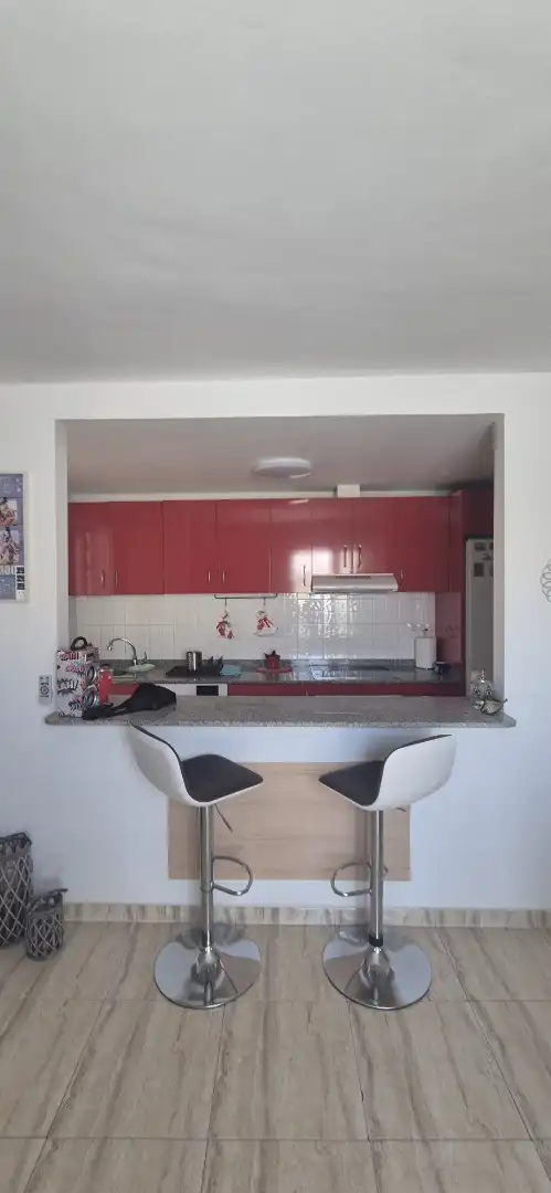 Piso de alquiler en Calle Brasil, 24, El Tablero Cocina de Piso de alquiler en San Bartolomé de Tirajana con Amueblado, Horno y Lavadora