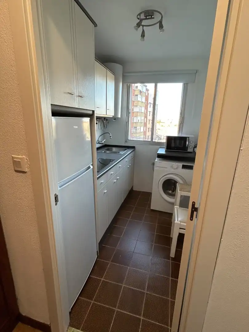 Wohnung zur Miete in Paseo Arco de Ladrillo, 17, Campo Grande Küche von Wohnung zur Miete in Valladolid mit Parkett, Möbliert und Waschmaschine
