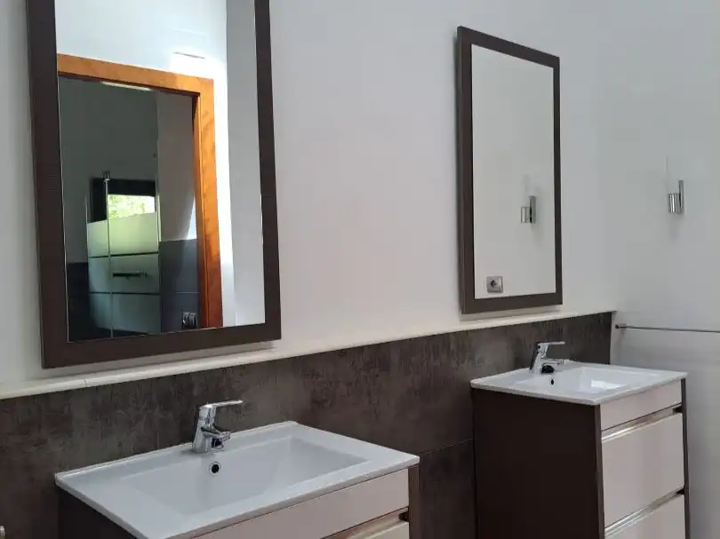 Baño de Casa o chalet de alquiler en Bigues i Riells del Fai con Aire acondicionado, Calefacción y Jardín privado