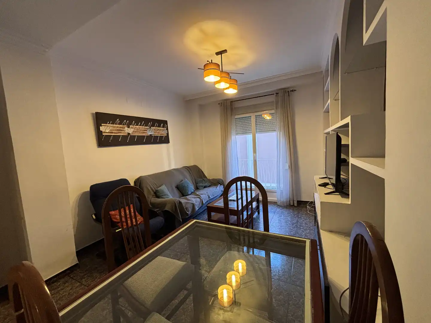 Wohnung zur Miete in Calle Doctor Collado Piña, 4, Centro Wohnzimmer von Wohnung zur Miete in Albacete Capital mit Balkon
