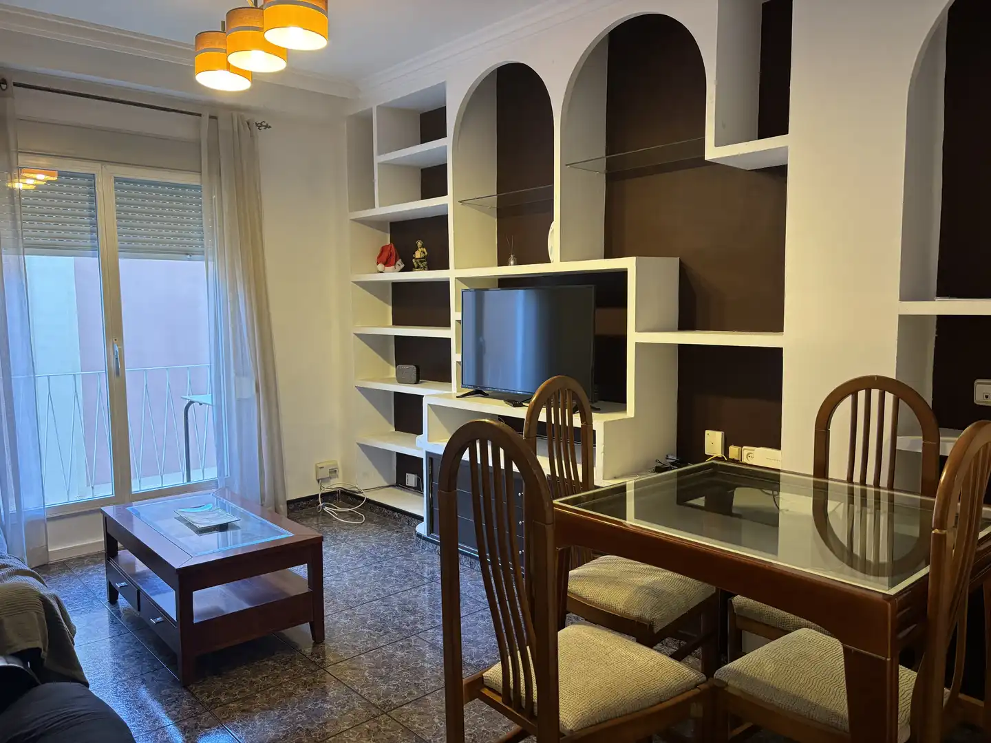 Wohnung zur Miete in Calle Doctor Collado Piña, 4, Centro Wohnzimmer von Wohnung zur Miete in Albacete Capital mit Balkon