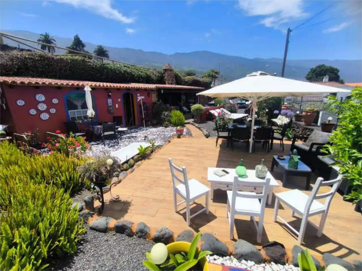 Einfamilien-Reihenhaus zum Verkauf in Breña Alta Terrasse von Einfamilien-Reihenhaus zum Verkauf in Breña Alta