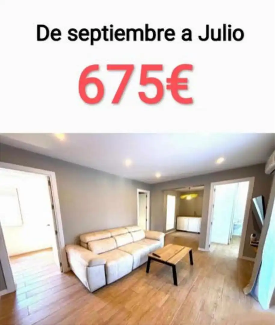Wohnung zur Miete in Norte - Blanca Paloma Wohnzimmer von Wohnung zur Miete in Rota mit Heizung, Terrasse und Möbliert