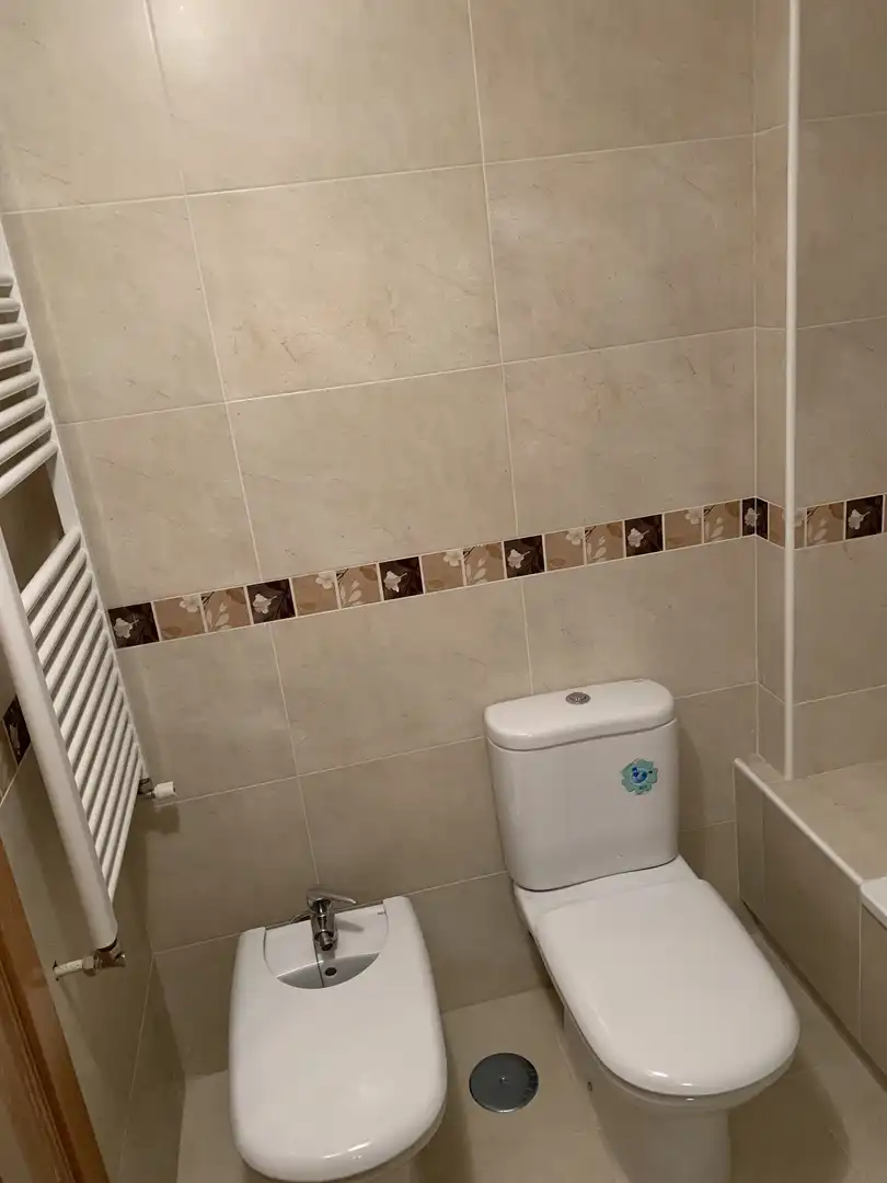 Flat for rent in Calle, 22, Flores de Sil - La Placa Bathroom of Flat for rent in Ponferrada with Heating, Parquet flooring and Storage room