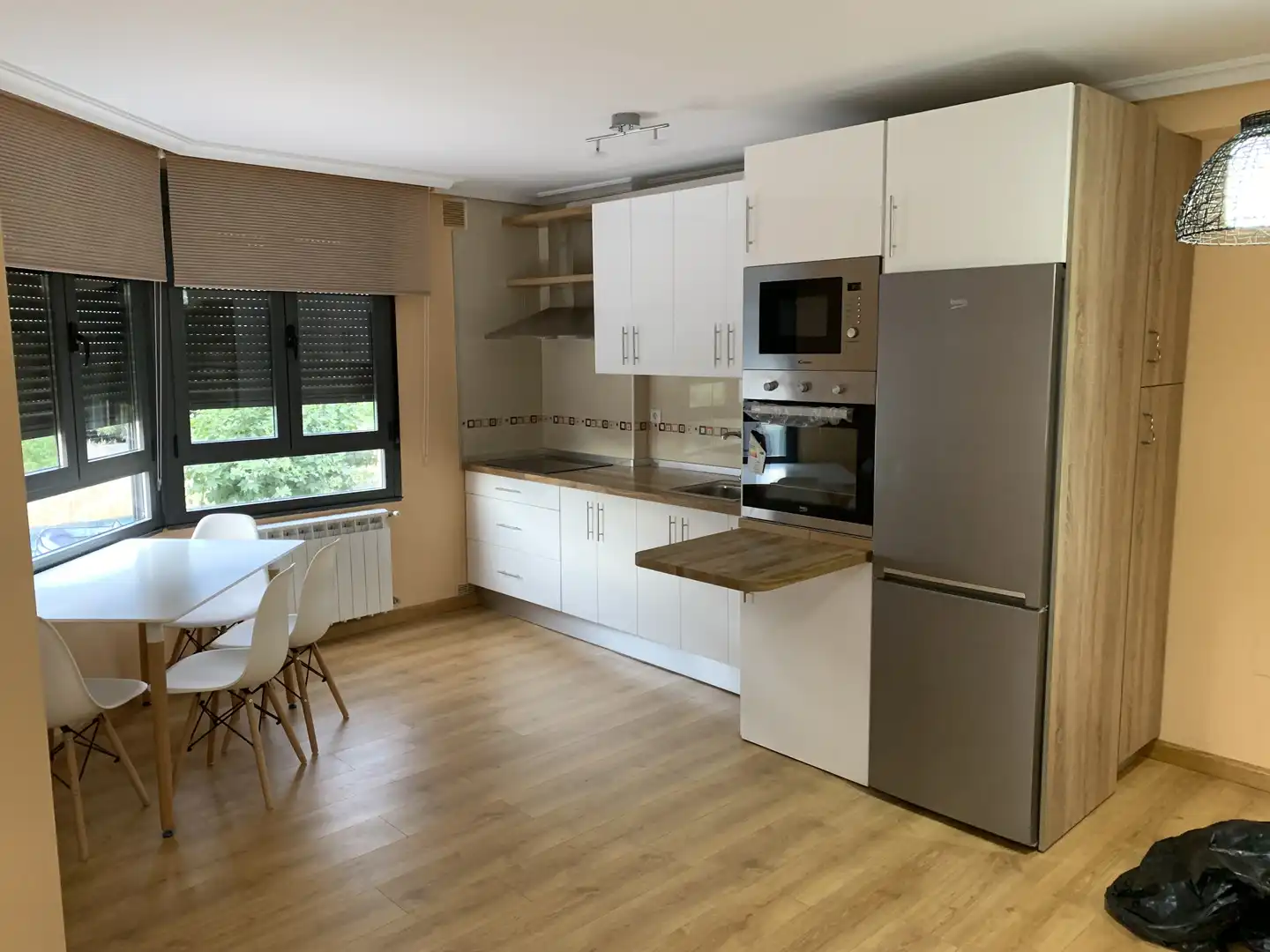 Flat for rent in Calle, 22, Flores de Sil - La Placa Kitchen of Flat for rent in Ponferrada with Heating, Parquet flooring and Storage room