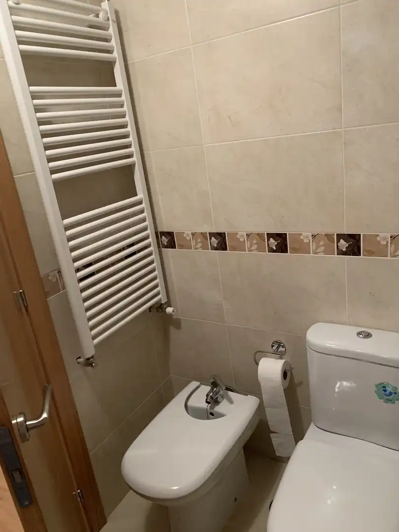 Flat for rent in Calle, 22, Flores de Sil - La Placa Bathroom of Flat for rent in Ponferrada with Heating, Parquet flooring and Storage room