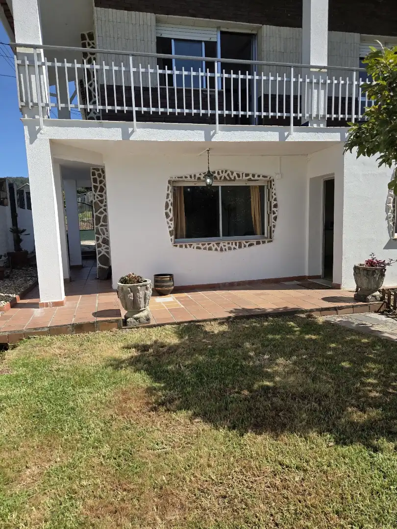 Terrassa de Casa o xalet de lloguer en Marín amb Calefacció, Jardí privat i Terrassa