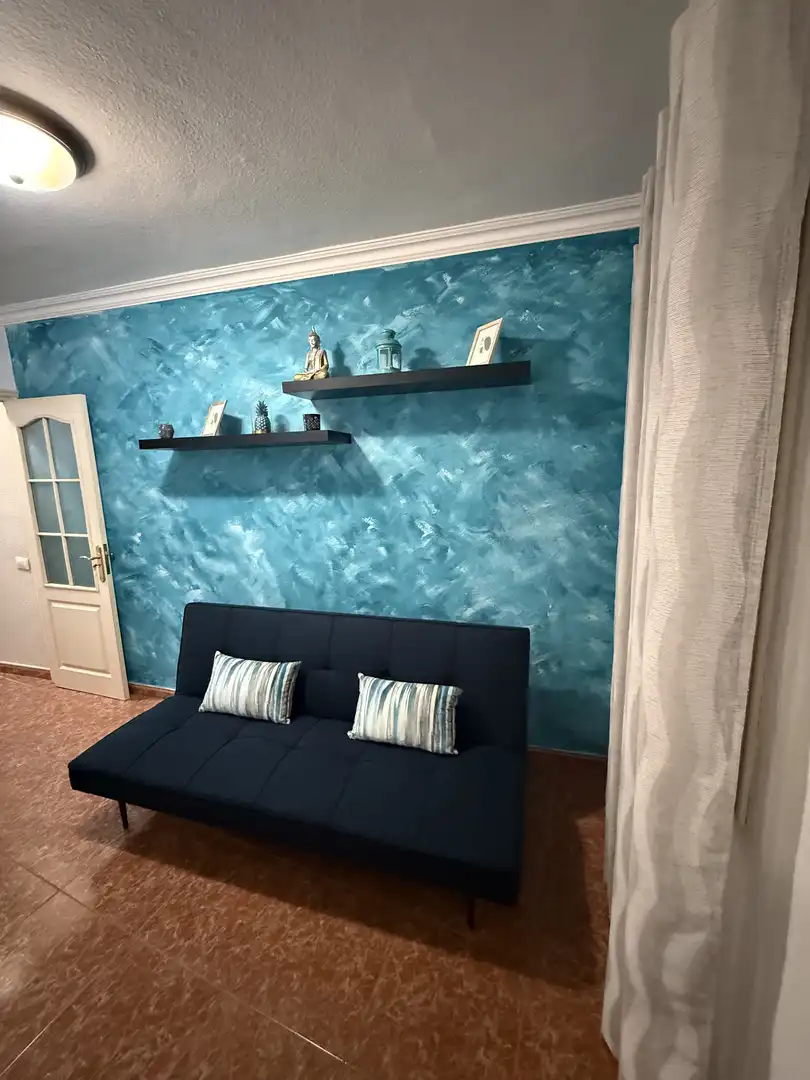 Apartamento de alquiler en Avenida Los Playeros, 23, Los Cristianos Sala de estar de Apartamento de alquiler en Arona con Amueblado