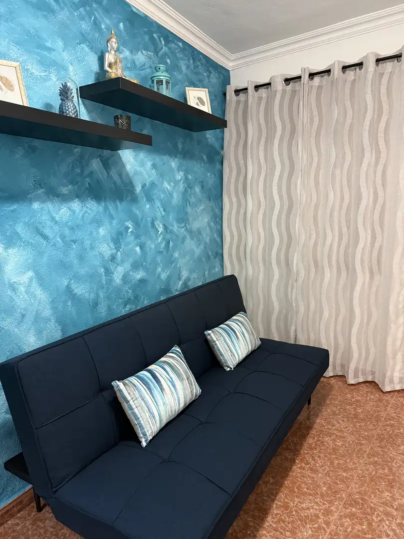 Apartamento de alquiler en Avenida Los Playeros, 23, Los Cristianos Sala de estar de Apartamento de alquiler en Arona con Amueblado