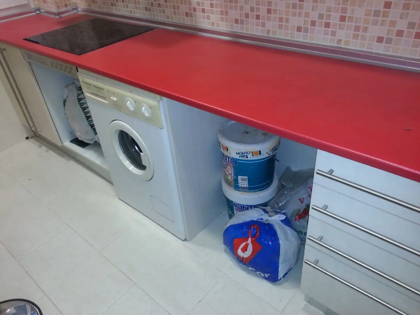 Cocina de Piso en venta en  Madrid Capital con Aire acondicionado y Balcón