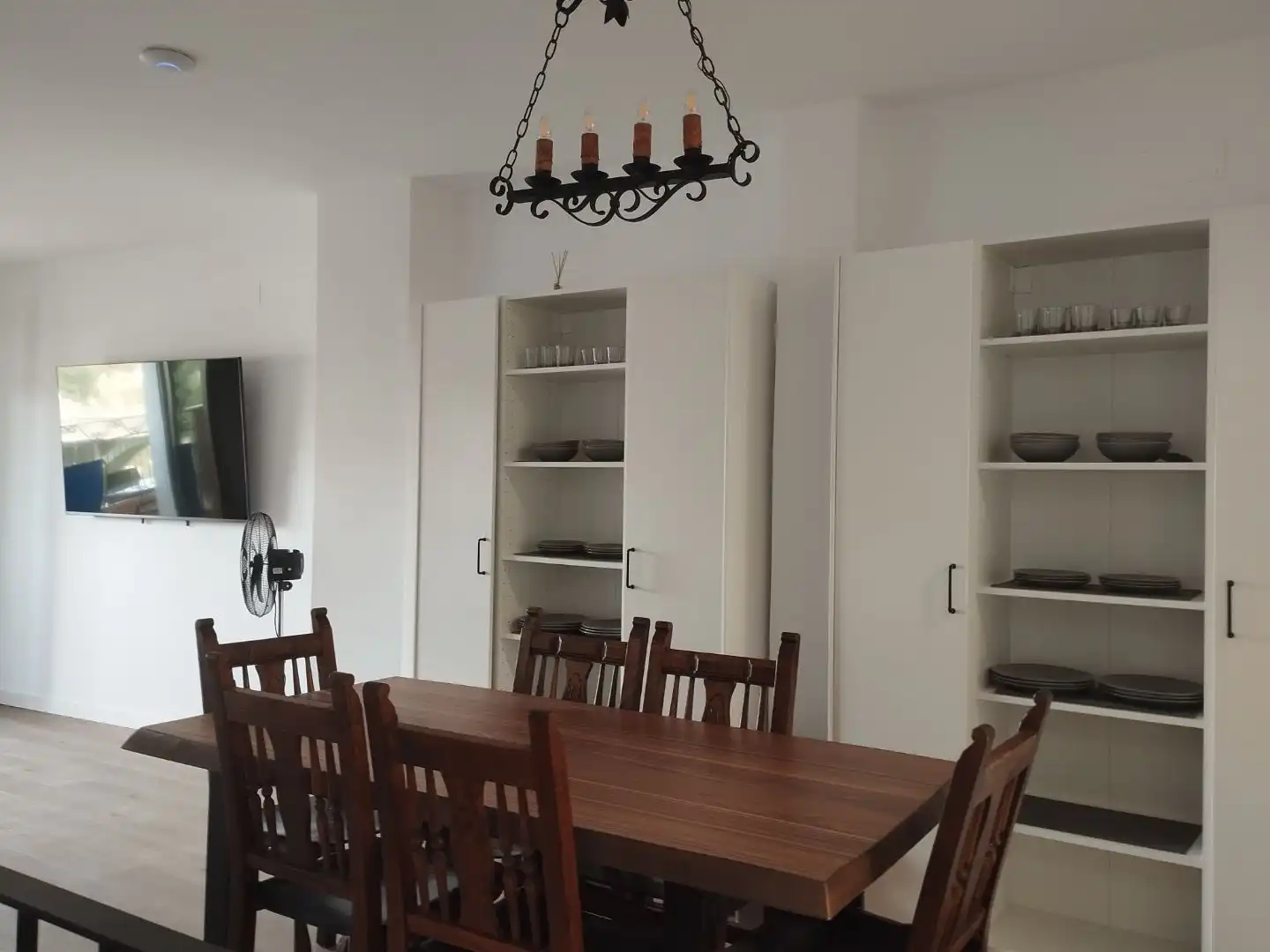 Room in Carrer de l'Esgésia, 16, Centro Dining room of Detached homes for share in Ontinyent with Heating, Parquet flooring and Terrace