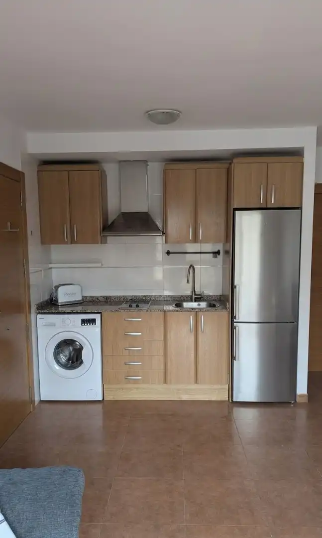 Wohnung zur Miete in Calle Eras Arriba, 6, Manzanera Küche von Wohnung zur Miete in Manzanera mit Heizung, Möbliert und Waschmaschine