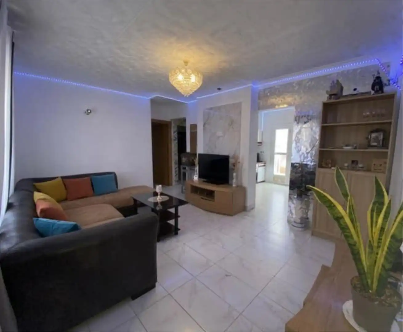 Houses for sale in Las Tiesas Living room of Houses for sale in Villena with Terrace and Swimming Pool
