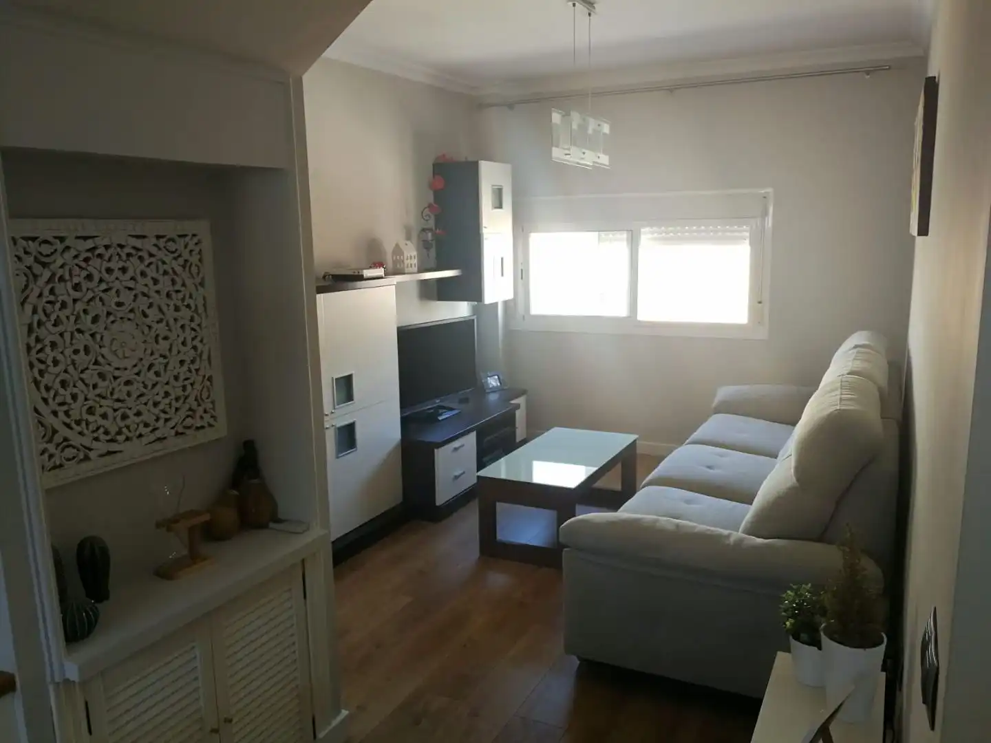 Flat for sale in Calle Costa Rica, 7, Barriada Río San Pedro Living room of Flat for sale in Puerto Real with Air Conditioner, Parquet flooring and Furnished