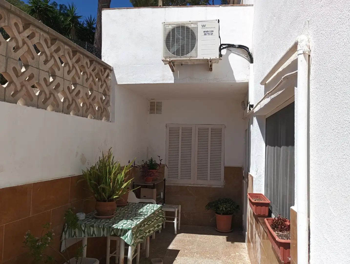 Terrace of Ground floor for rent in Calvià  with Air Conditioner, Terrace and Furnished