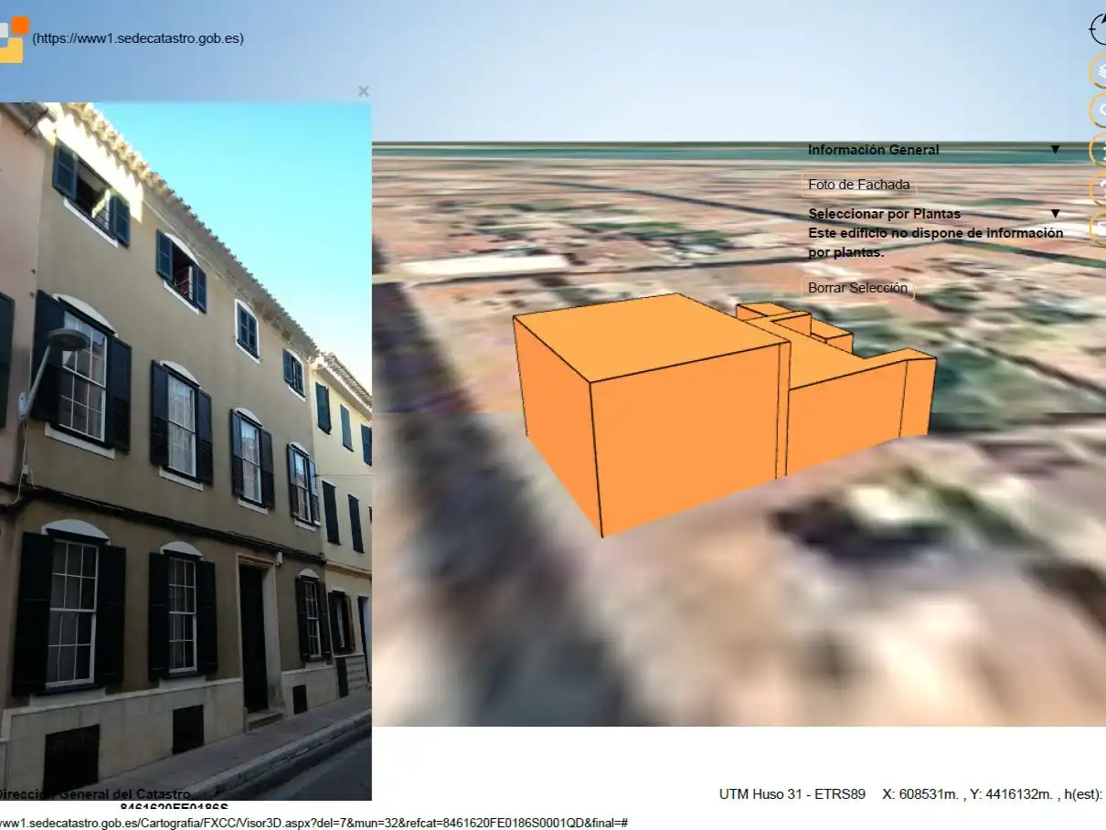 Vista exterior de Casa adosada en venta en Maó - Mahón con Jardín privado, Terraza y Trastero