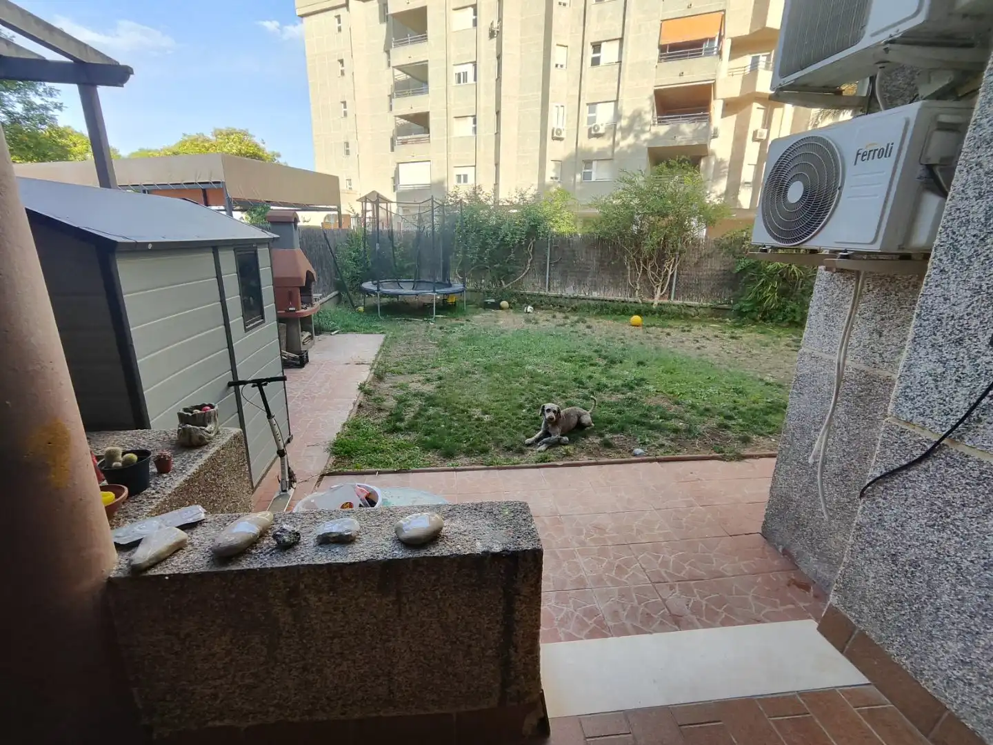 Flat for sale in Calle Francisco Riba, 6, Chapín - Campus Universitario - Navinco Terrace of Flat for sale in Jerez de la Frontera with Air Conditioner, Terrace and Swimming Pool
