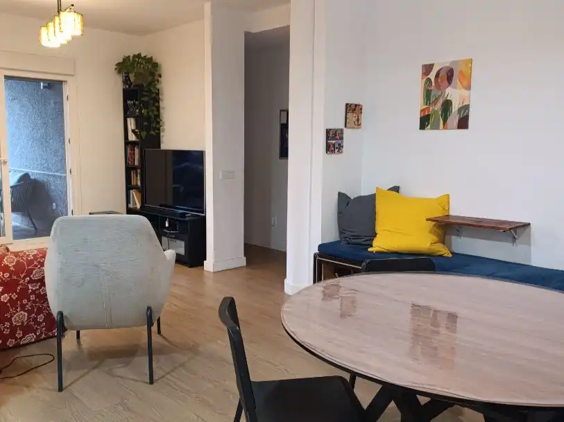 Flat for sale in Calle Francisco Riba, 6, Chapín - Campus Universitario - Navinco Living room of Flat for sale in Jerez de la Frontera with Air Conditioner, Terrace and Swimming Pool