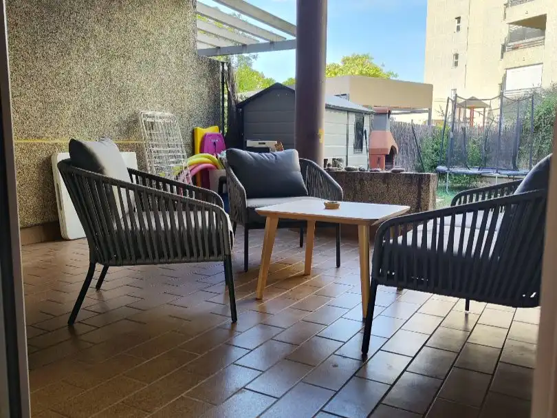 Flat for sale in Calle Francisco Riba, 6, Chapín - Campus Universitario - Navinco Terrace of Flat for sale in Jerez de la Frontera with Air Conditioner, Terrace and Swimming Pool