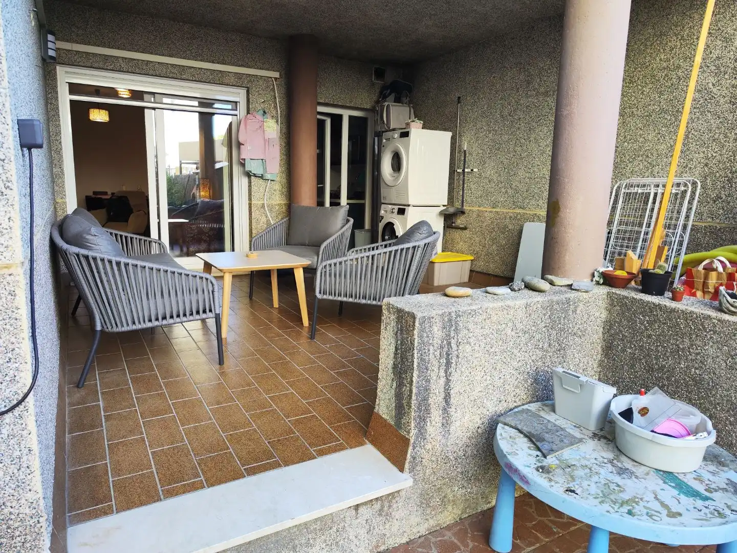 Flat for sale in Calle Francisco Riba, 6, Chapín - Campus Universitario - Navinco Terrace of Flat for sale in Jerez de la Frontera with Air Conditioner, Terrace and Swimming Pool