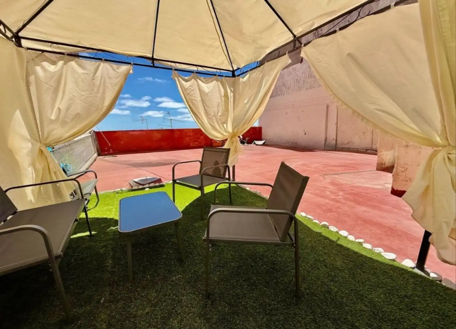Terrasse von Wohnung zum Verkauf in Las Palmas de Gran Canaria mit Klimaanlage