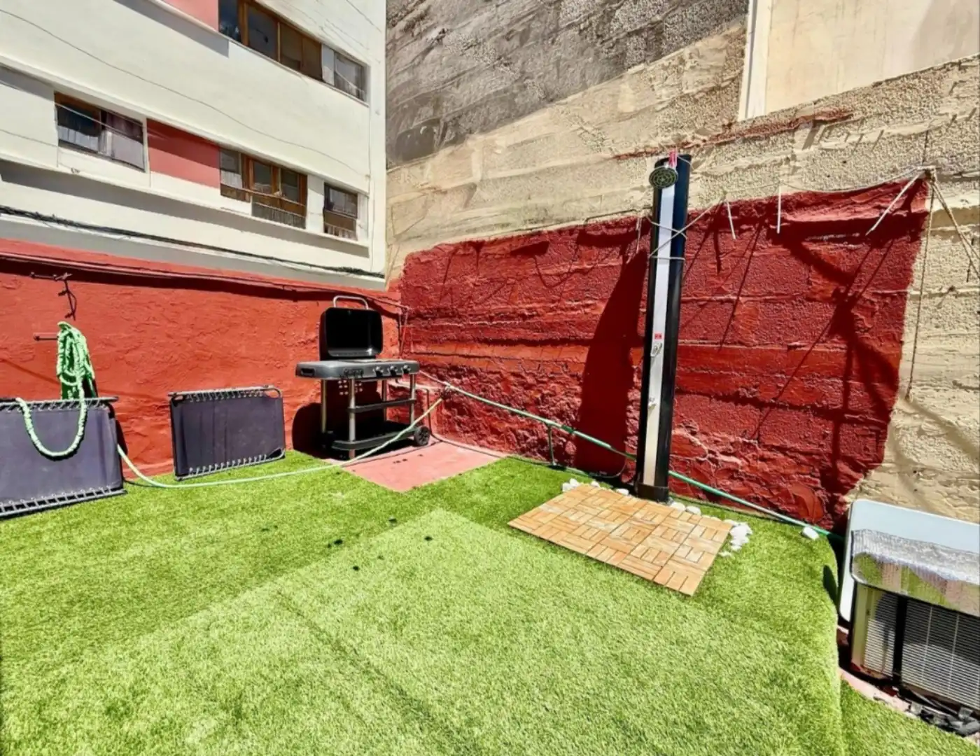 Terrasse von Wohnung zum Verkauf in Las Palmas de Gran Canaria mit Klimaanlage