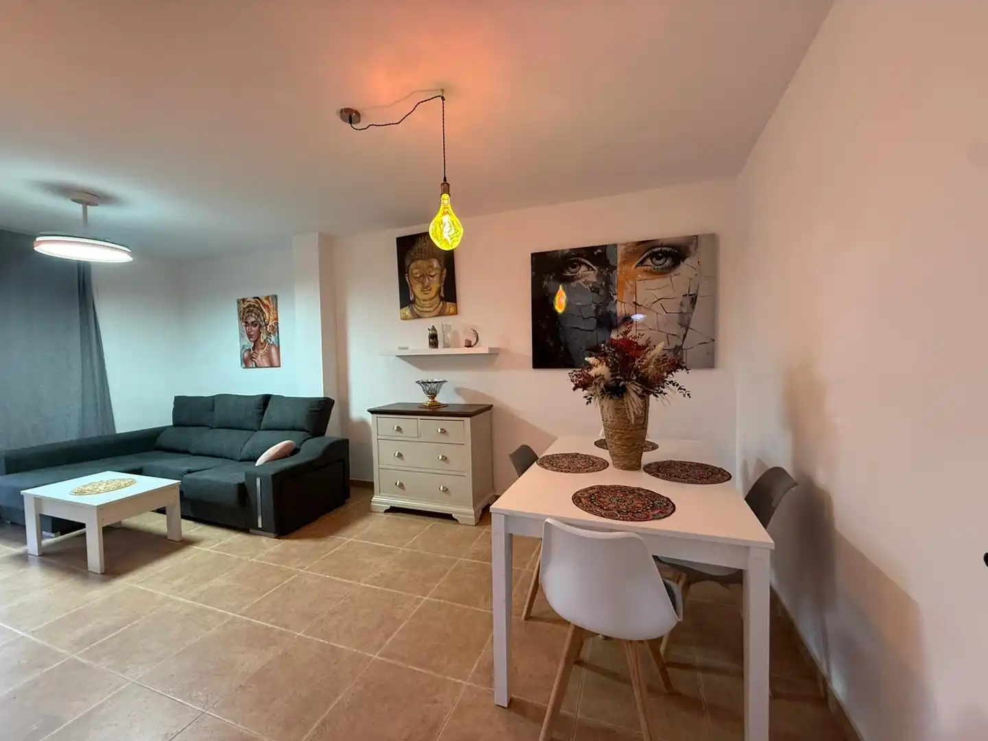 Piso de alquiler en Calle Garden Golf, 6, Altorreal - El Chorrico Sala de estar de Piso de alquiler en Molina de Segura con Aire acondicionado, Calefacción y Jardín privado
