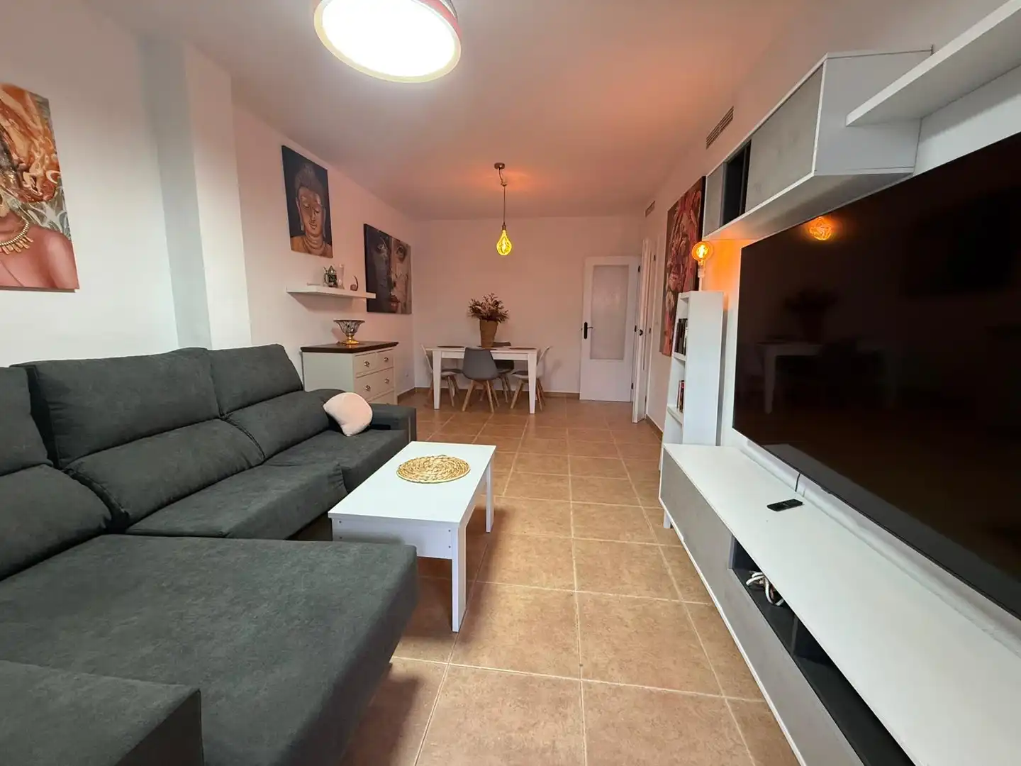 Piso de alquiler en Calle Garden Golf, 6, Altorreal - El Chorrico Sala de estar de Piso de alquiler en Molina de Segura con Aire acondicionado, Calefacción y Jardín privado