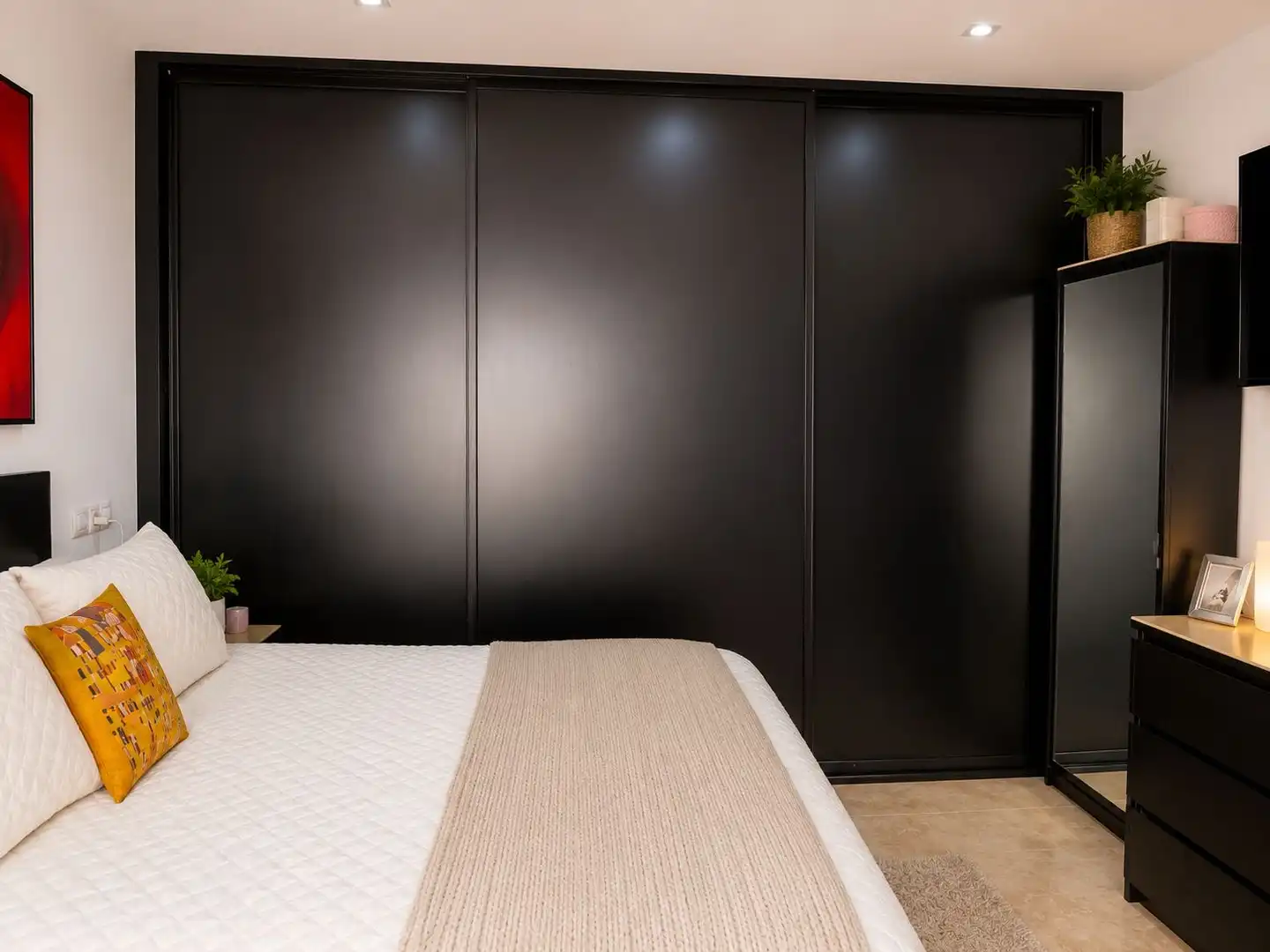 Piso en venta en Calle Rodríguez de la Fuente, 12, Aljomahima - Ermita Habitación de Piso en venta en Las Gabias con Aire acondicionado