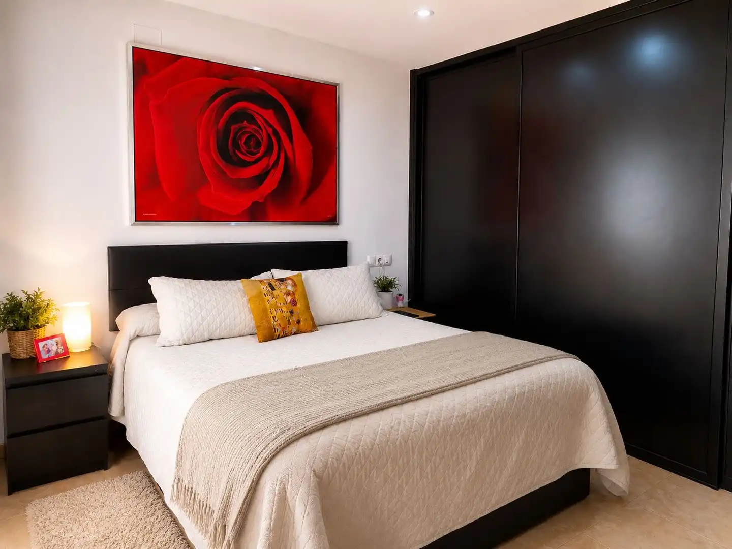 Piso en venta en Calle Rodríguez de la Fuente, 12, Aljomahima - Ermita Habitación de Piso en venta en Las Gabias con Aire acondicionado
