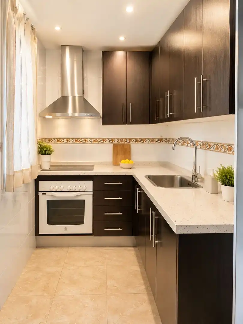 Piso en venta en Calle Rodríguez de la Fuente, 12, Aljomahima - Ermita Cocina de Piso en venta en Las Gabias con Aire acondicionado