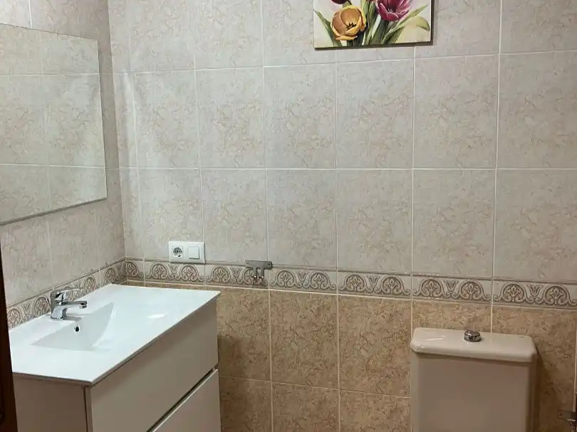 Apartments for rent in Calle Luis Buñuel, 2, Sur Bathroom of Apartments for rent in Mérida with Air Conditioner, Parquet flooring and Furnished