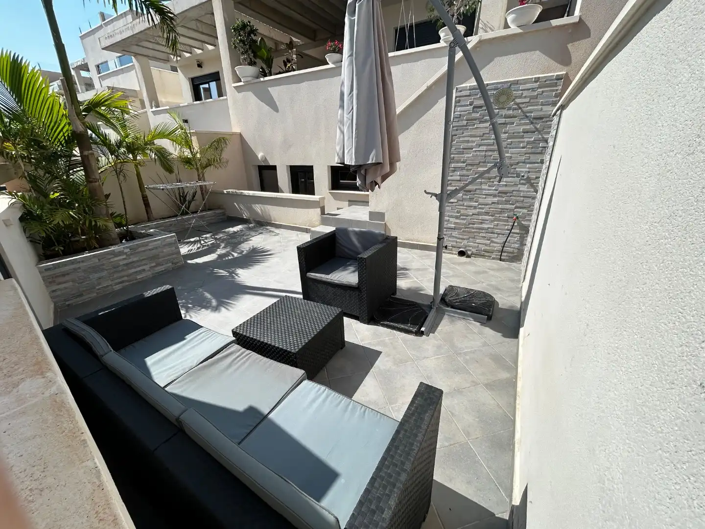 Terrasse von Wohnungen zur Miete in Cartagena mit Klimaanlage und Terrasse