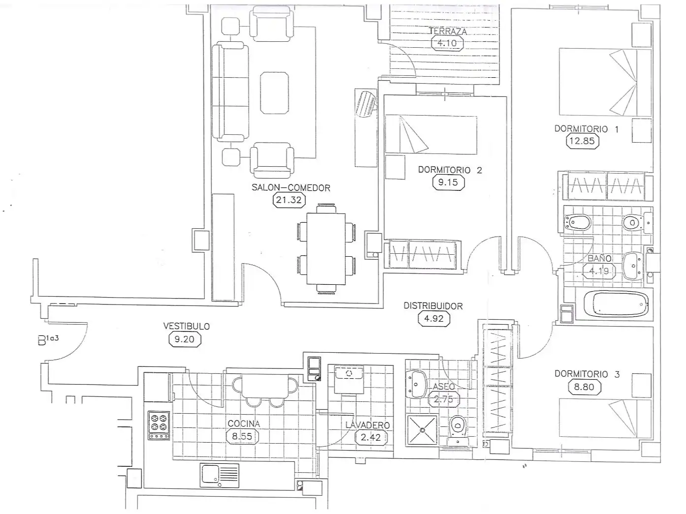 Flat for sale in Carretera de Sonsoles, 9, Sónsoles Flat for sale in Ávila with Heating, Private garden and Terrace