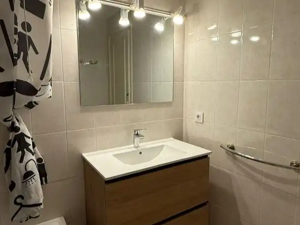 Flat for sale in Passeig de Rafael Campalans, 22, Platja de la Paella Bathroom of Flat for sale in Torredembarra with Air Conditioner and Balcony
