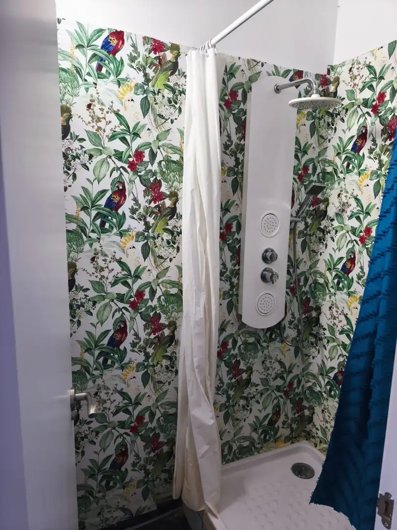 Bany de Apartament de lloguer en Adeje amb Jardí privat, Moblat i TV