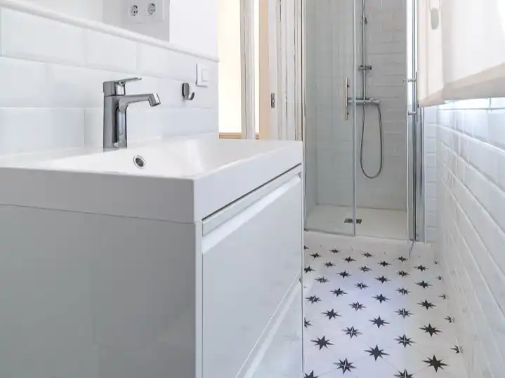Piso de alquiler en Paseo de San Francisco de Sales, 11, Vallehermoso Baño de Piso de alquiler en Madrid con Aire acondicionado, Calefacción y Parquet