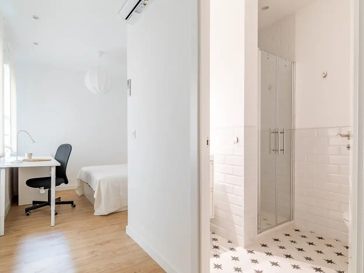 Piso de alquiler en Paseo de San Francisco de Sales, 11, Vallehermoso Habitación de Piso de alquiler en Madrid con Aire acondicionado, Calefacción y Parquet