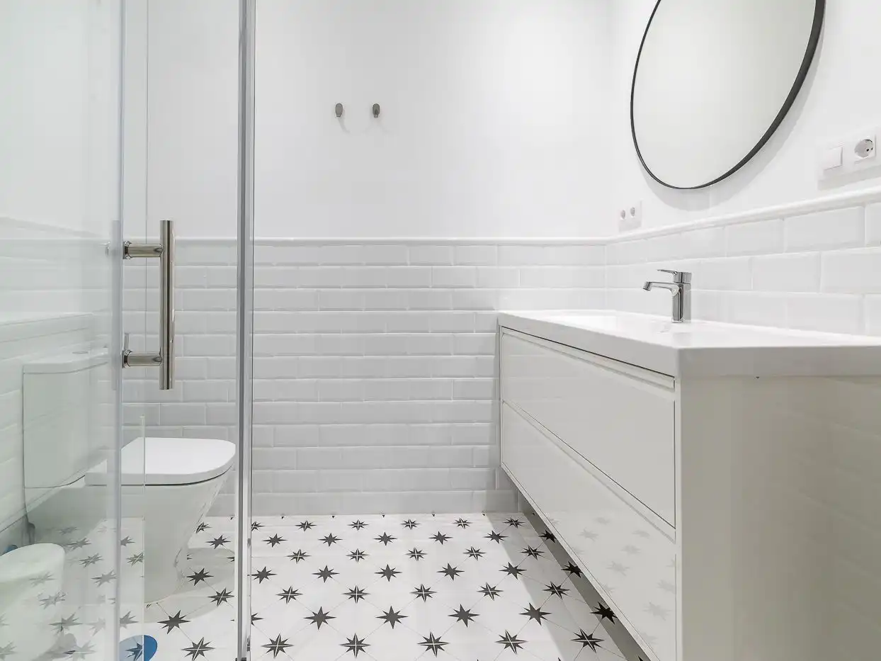 Piso de alquiler en Paseo de San Francisco de Sales, 11, Vallehermoso Baño de Piso de alquiler en Madrid con Aire acondicionado, Calefacción y Parquet