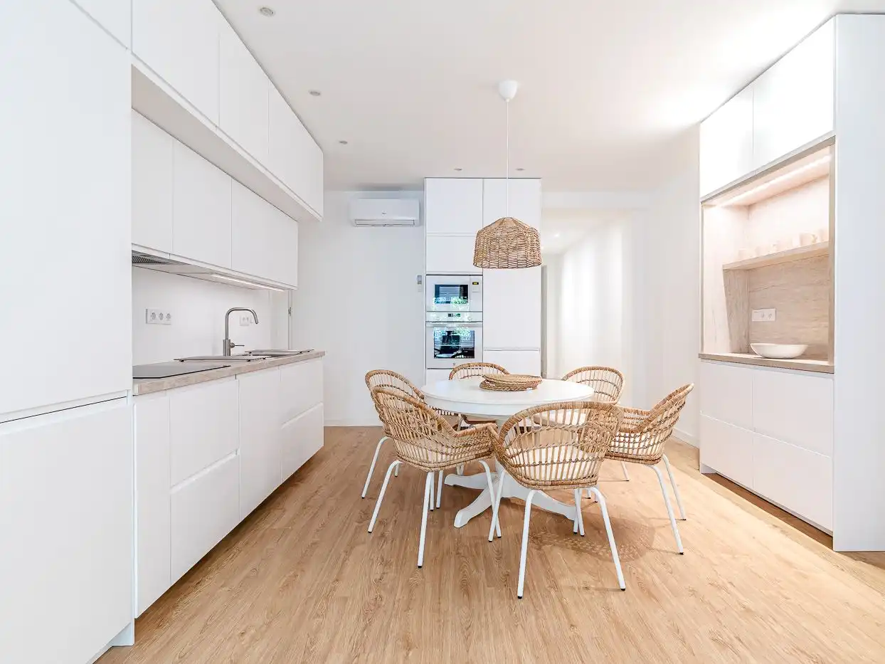 Piso de alquiler en Paseo de San Francisco de Sales, 11, Vallehermoso Cocina de Piso de alquiler en Madrid con Aire acondicionado, Calefacción y Parquet